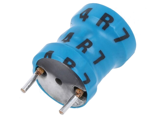 Smoorspoel: ferriet; 4,7uH; 8,1A; 20mΩ; ±20%; 10kHz Smoorspoel: ferriet; 4,7uH; 8,1A; 20mΩ; ±20%; 10kHz